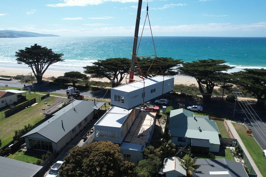 Image showcasing Modular Home Delivery Day With Anchor Homes: What It Really Looks Like